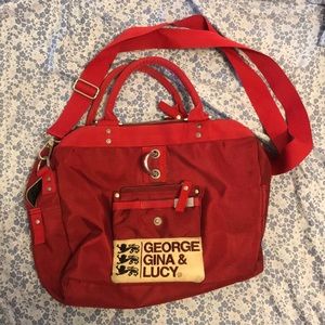 George Gina and Lucy Red Miss Perfect bag ♥️